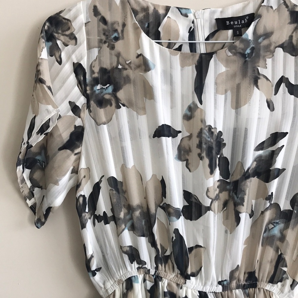 Printed floral dresss - Picture 4 of 4